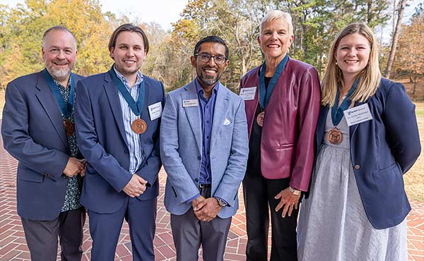 Berry Alumni award medal