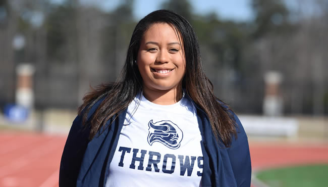 Genesis Leggett on the track