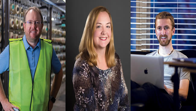 3 people in different photos