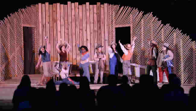 Men on Boats Cast in Action