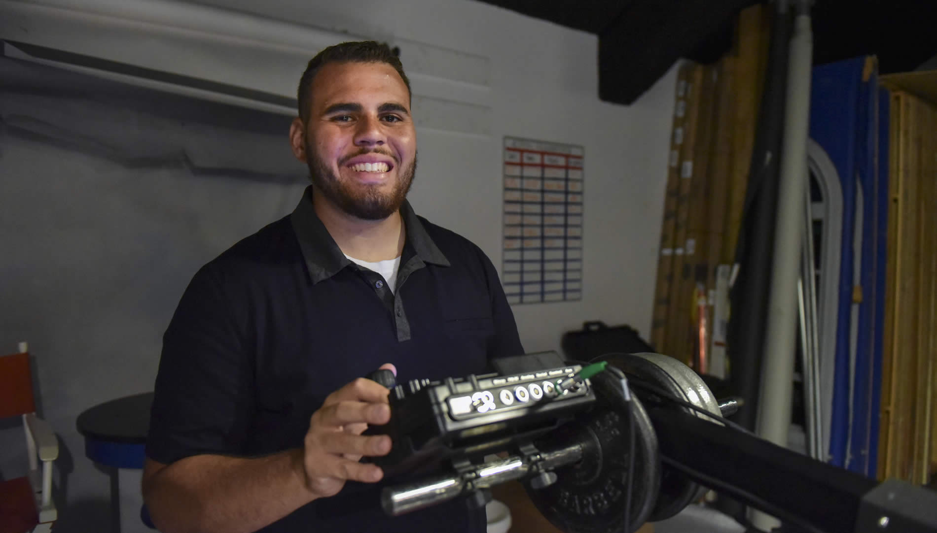             Broadcasting live: Berry grad achieves career of his dreams     