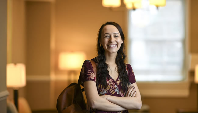 Chelsea Mazies smiling