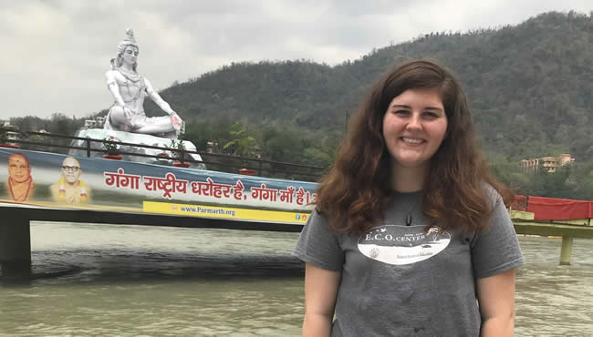 Emily Larrimore abroad