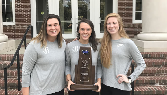 Rachel Ford, Elizabeth Ragland and Hannah Thompson
