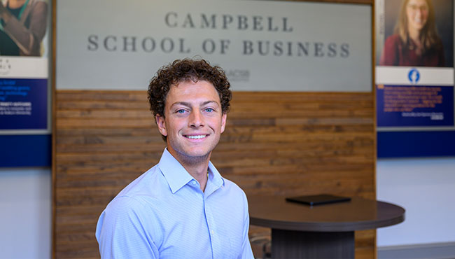 Aiden Benoualid, Berry College pre-law alum