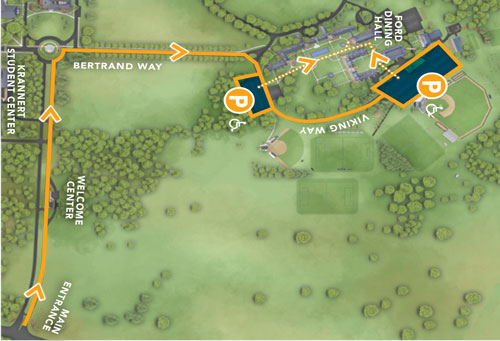 Berry College Campus Map Parking Maps (Pdf)