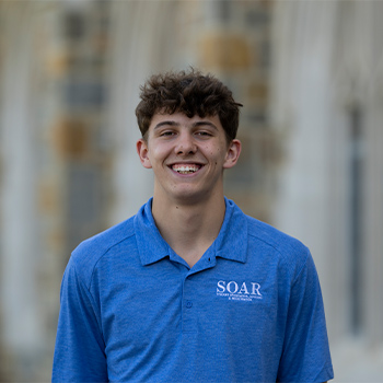 Michael Vaughns, senior Creative Technologies major 